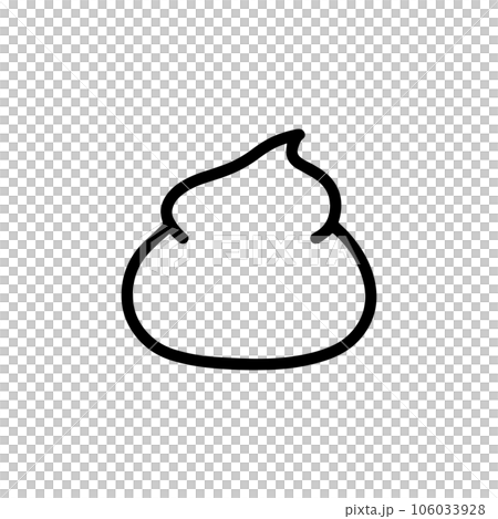 Simple illustration icon of sticky bubbles Simple illustration icon of sticky bubbles 106033928