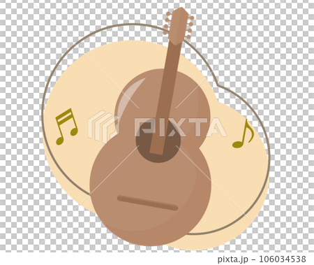 guitar. vector illustration 106034538