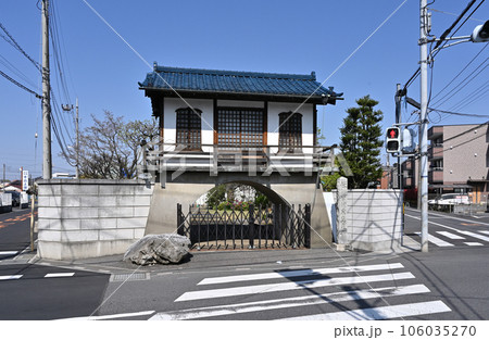 川口散歩：真光寺　曹洞宗　三門　  川口市里 106035270