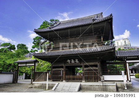 東京都 泉岳寺 山門 国指定史跡 東京都 泉岳寺 山門 国指定史跡 106035991
