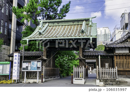 東京都 泉岳寺 中門 国指定史跡 東京都 泉岳寺 中門 国指定史跡 106035997