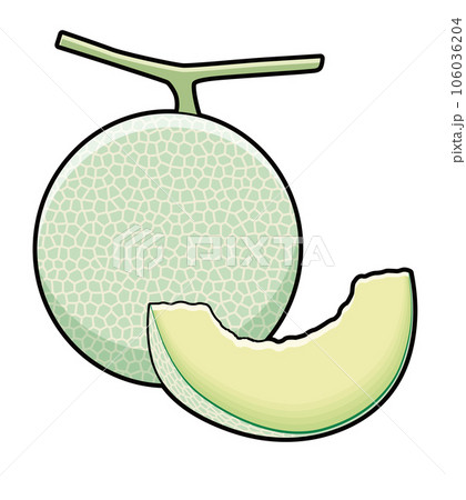 メロン イラスト メロン イラスト 106036204