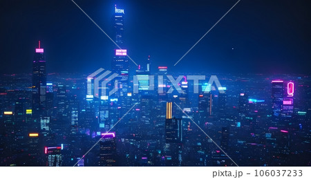 cyberpunkのイラスト「AI生成画像」 106037233