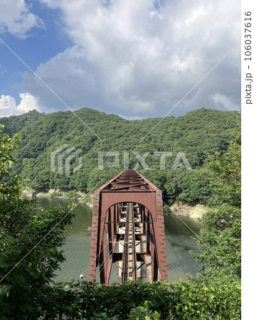 湯西川温泉駅_栃木県日光市_野岩鉄道会津鬼怒川線_ 湯西川橋梁 湯西川温泉駅_栃木県日光市_野岩鉄道会津鬼怒川線_ 湯西川橋梁 106037616
