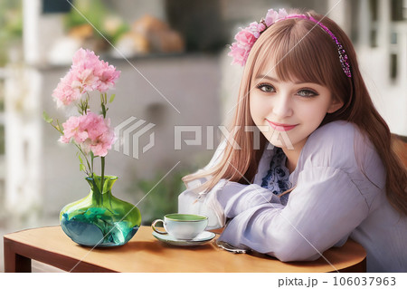 AI生成画像／ティータイム＆コーヒーブレイク　11 106037963