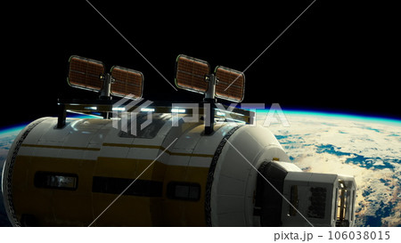 Animation of experimental starship leaving earth orbit Animation of experimental starship leaving earth orbit 106038015