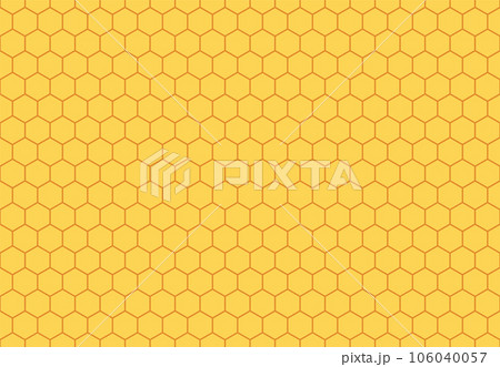 Bee honeycomb vector background honey illustration. Beehive honeycomb vector abstract cartoon 106040057