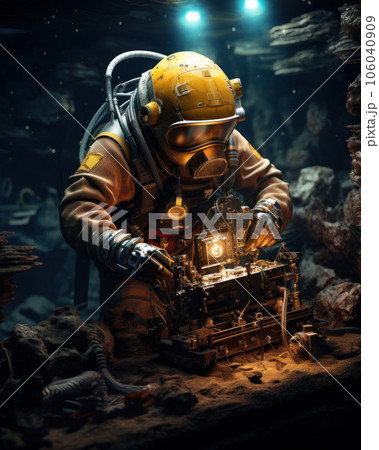 Underwater welding of metal 106040909