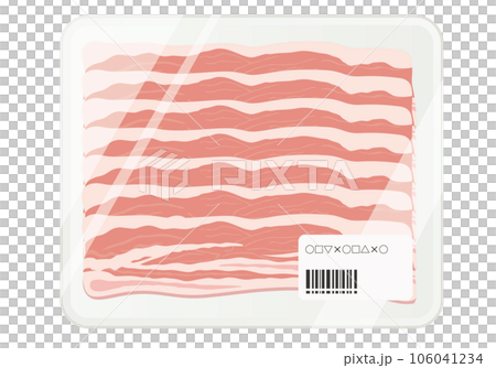 Meat_pork belly in a pack Meat_pork belly in a pack 106041234