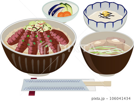 牛たん丼定食 106041434