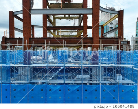 Construction site in the city. 106041489