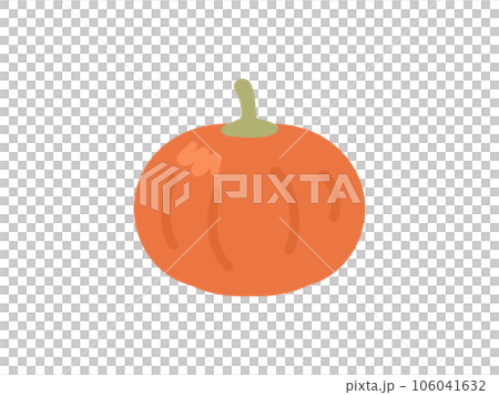 Pepo南瓜插畫素材，萬聖節南瓜 106041632