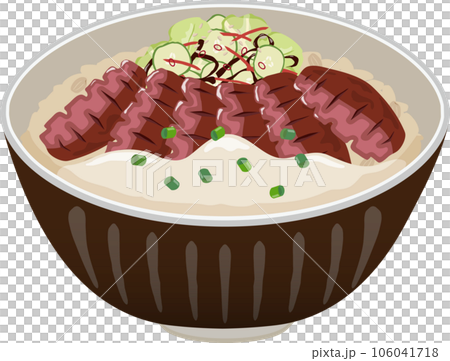 牛たんとろろ丼 106041718
