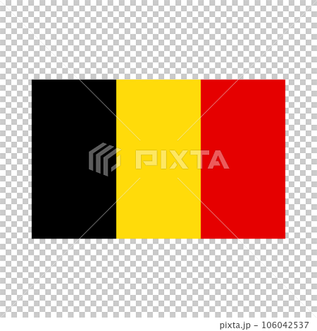 ベルギー国旗 106042537
