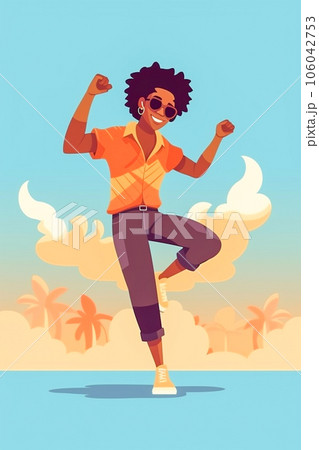 Attractive man enjoying the beach Attractive man enjoying the beach 106042753