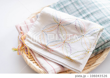 キッチン用品のふきん 106043526