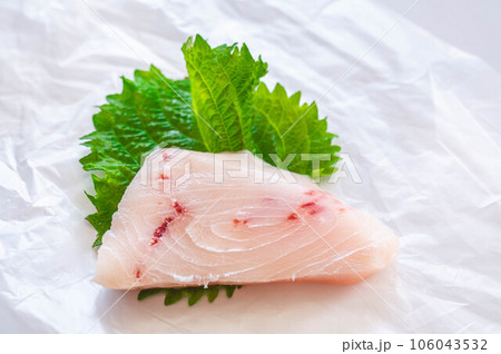 脂がのったメカジキの切り身 脂がのったメカジキの切り身 106043532