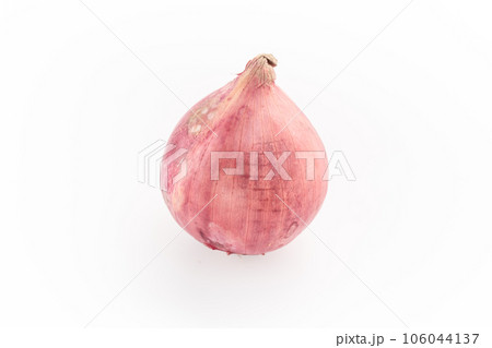 red onion isolated on white background 106044137