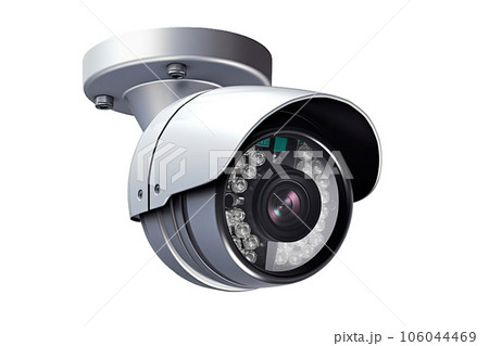 Security Surveillance Camera with Transparent Background 106044469