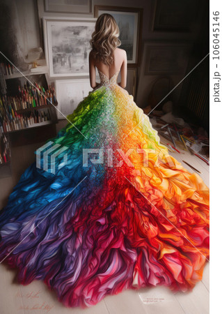 A Kaleidoscope of Fashion: Pencil Dress Elegance 106045146