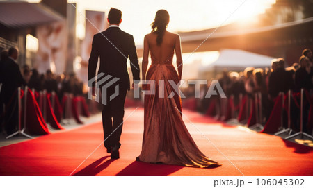Unrecognizable Star Couple Shines on the Red Carpet 106045302