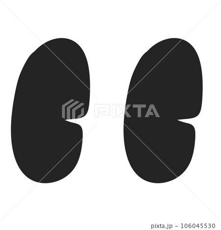 Eye groovy retro emotion smiley cute cartoon 106045530