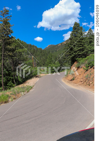 Helen Hunt Falls Colorado Hiking trails thru waterfalls 106046899