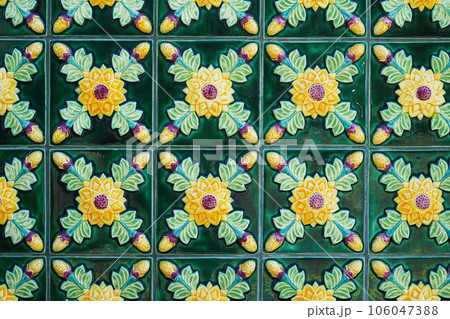 Traditional portuguese tile Azulejo 106047388