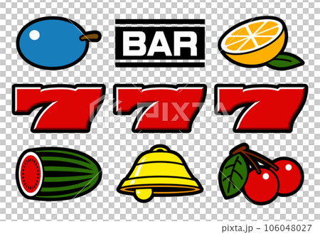 スロットの絵柄 106048027