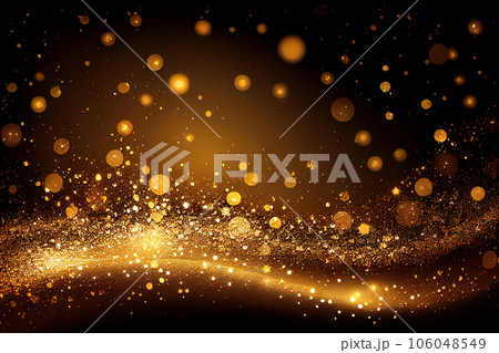 Christmas golden luxury glitter background. Christmas golden luxury glitter background. 106048549