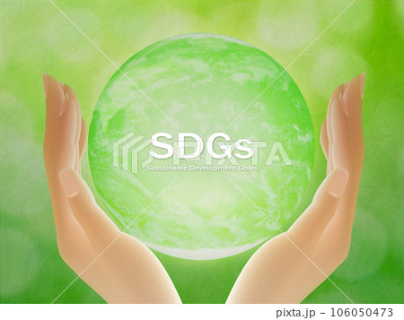 SDGs　イメージ素材　背景素材 106050473