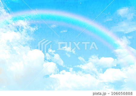 青空にかかる虹 青空にかかる虹 106050808
