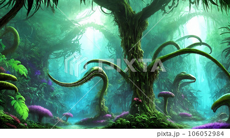 異世界の風景 ジャングル 5 異世界の風景 ジャングル 5 106052984