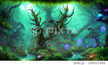 異世界の風景 ジャングル 7 異世界の風景 ジャングル 7 106052986