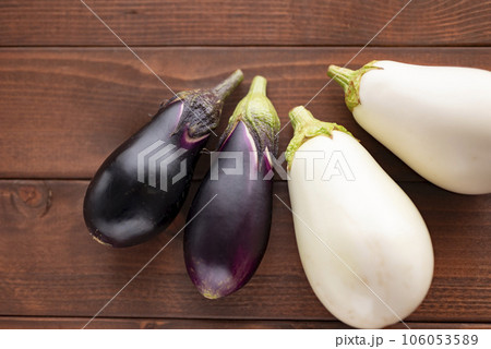 白茄子と雑司ヶ谷茄子 106053589