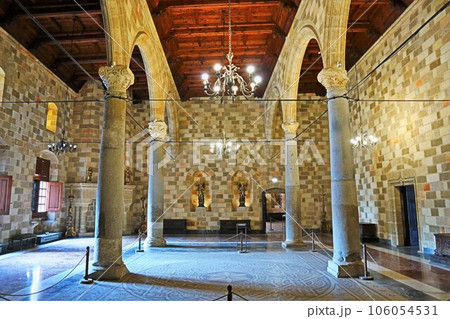 ロドス島、騎士団長の宮殿、列柱の間 106054531