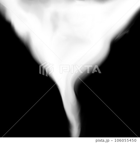 流れる白い煙 106055450