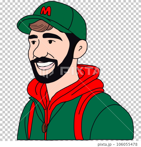 vector illustration of a man 106055478