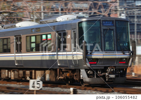 ［A］東海道本線223系：新快速列車（琵琶湖線直通） 106055482