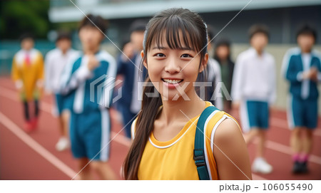 Track and field club, club activities, high... - Stock Illustration  [106055490] - PIXTA