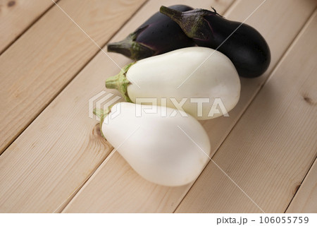 白ナスと雑司ヶ谷ナス 106055759