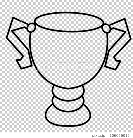 golden trophy cup isolated on white golden trophy cup isolated on white 106056013