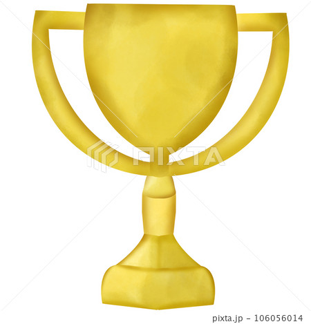 golden trophy cup isolated on white golden trophy cup isolated on white 106056014