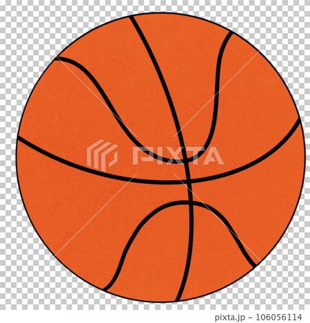 basketball isolated on white background 106056114