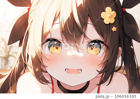 キラキラした表情 [AI生成画像] 106056395