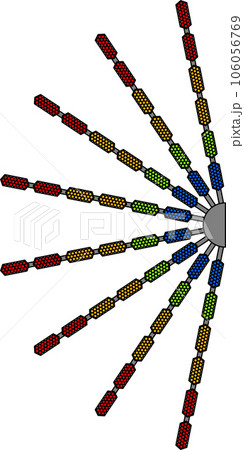 台湾のビンロウ屋の看板_アウトライン＋塗り 106056769