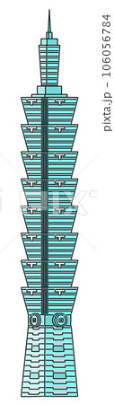 台北101_アウトライン＋塗り 106056784