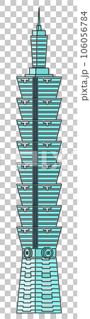 台北101_アウトライン＋塗り 106056784