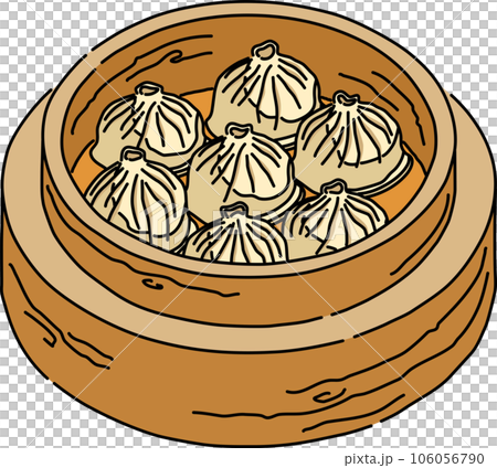 小籠包_輪廓+繪畫 106056790