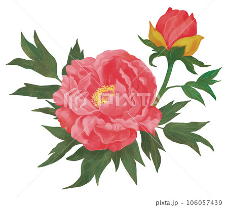 絵画 Ruby-red Flowers RED FLOWER - Original Painting – Shop Britto